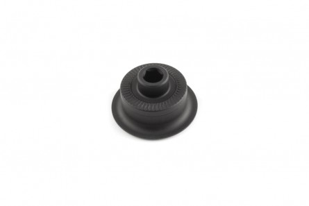 Quick release front axle end