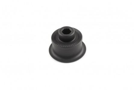 Quick release rear axle end